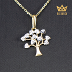 Simple Tree of Life CZ Pendant