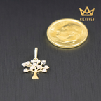 Simple Tree of Life CZ Pendant
