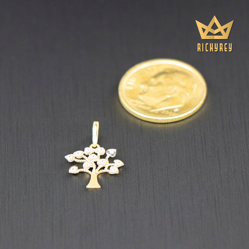 Simple Tree of Life CZ Pendant