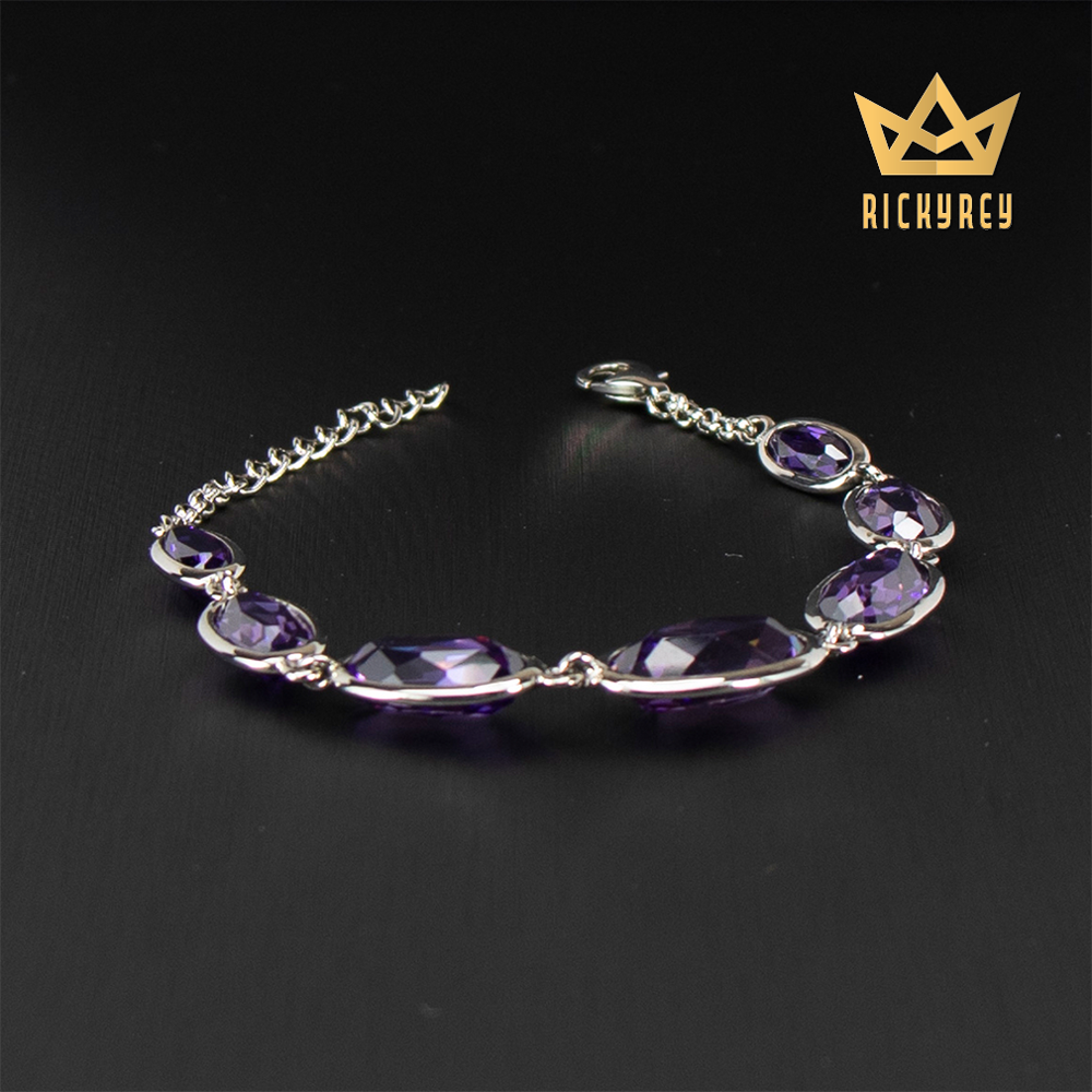Tanzanite CZ Bracelet