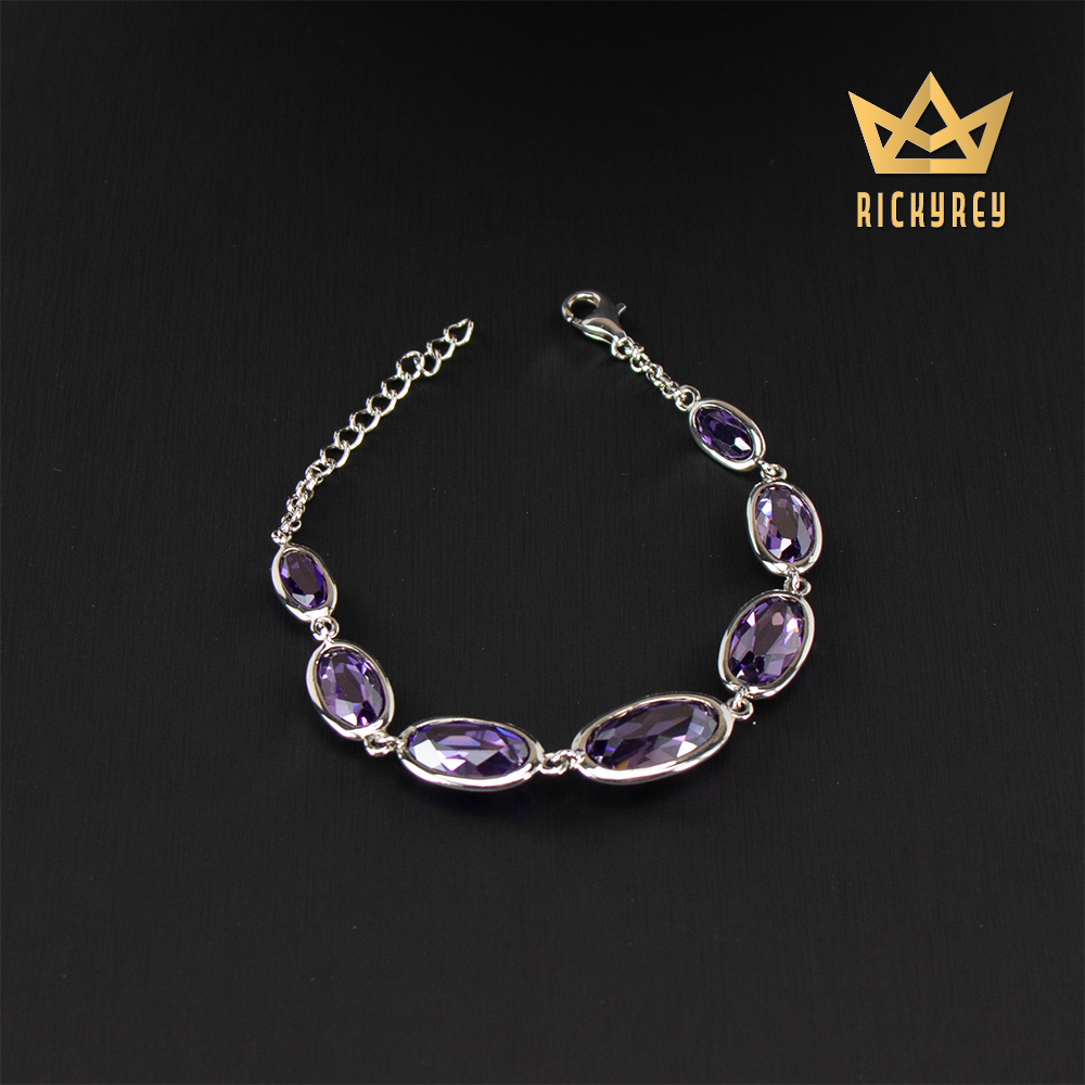 Tanzanite CZ Bracelet