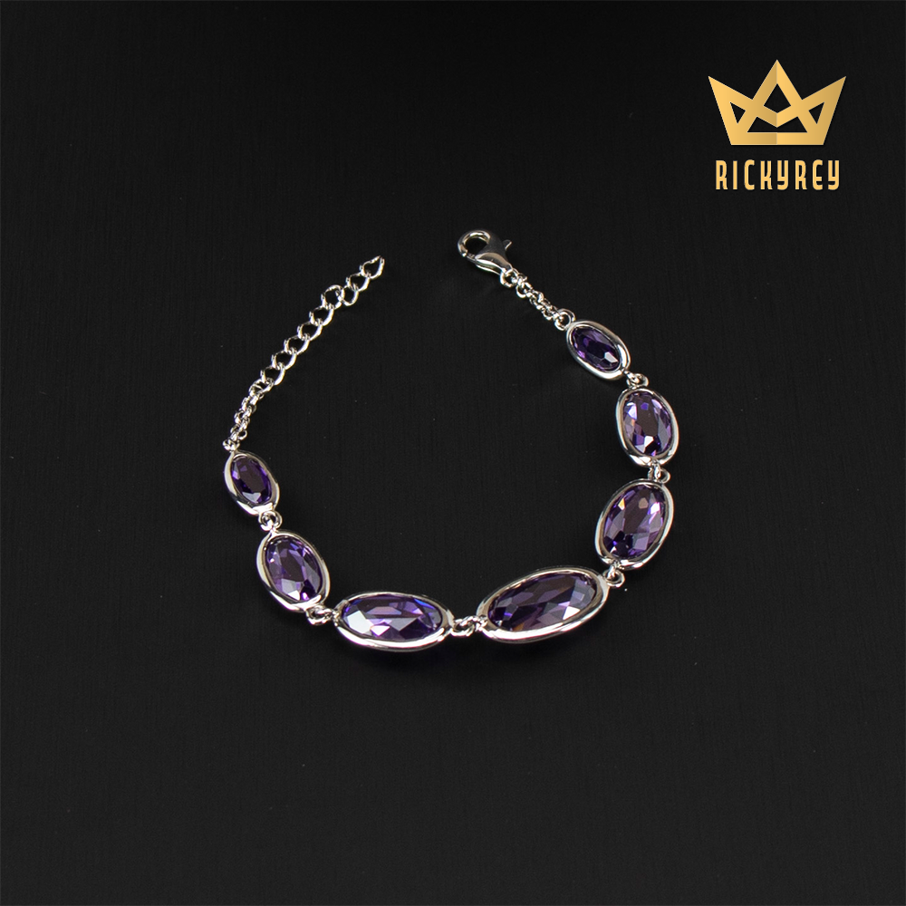 Tanzanite CZ Bracelet