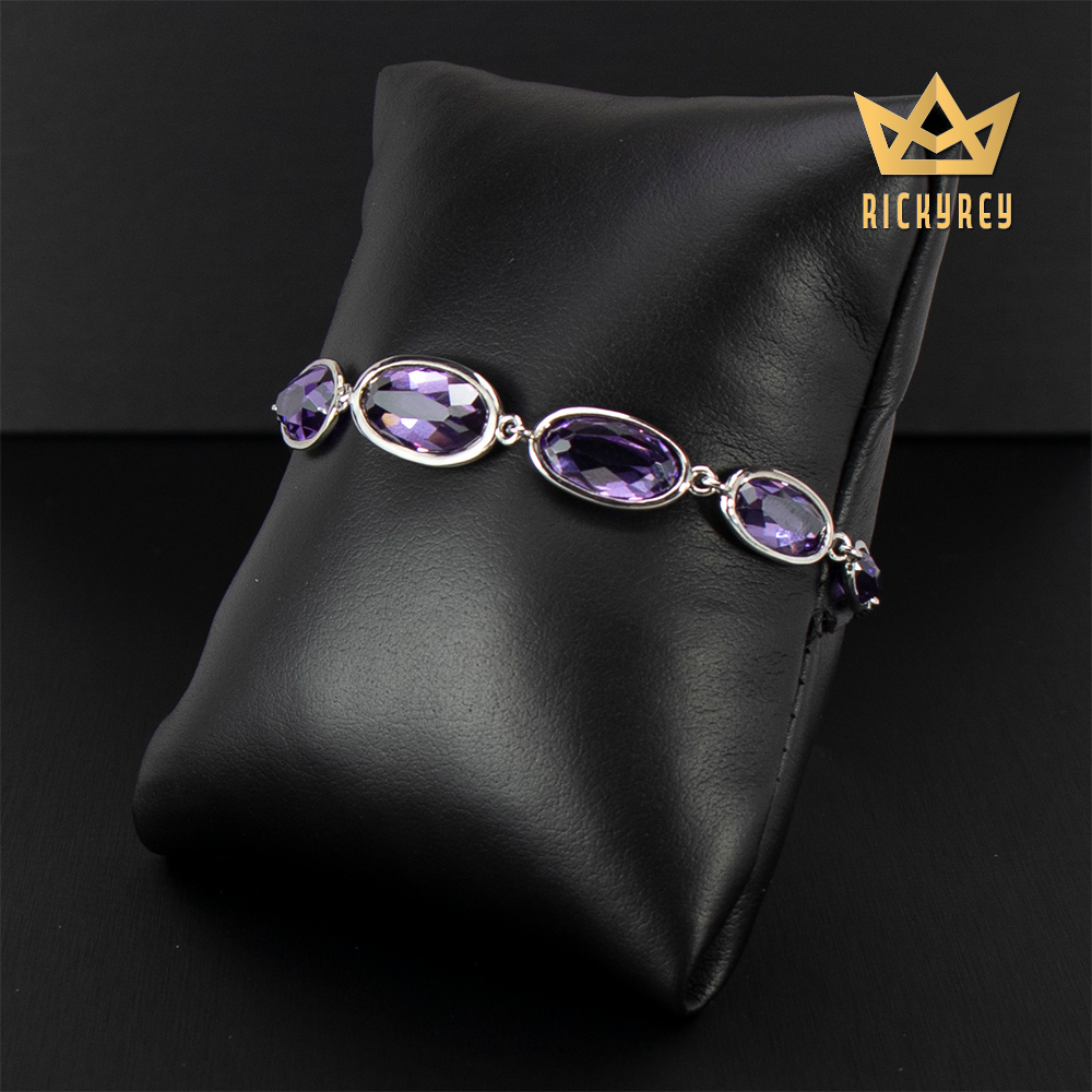 Tanzanite CZ Bracelet