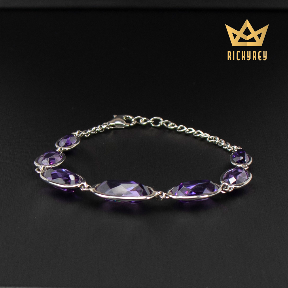 Tanzanite CZ Bracelet