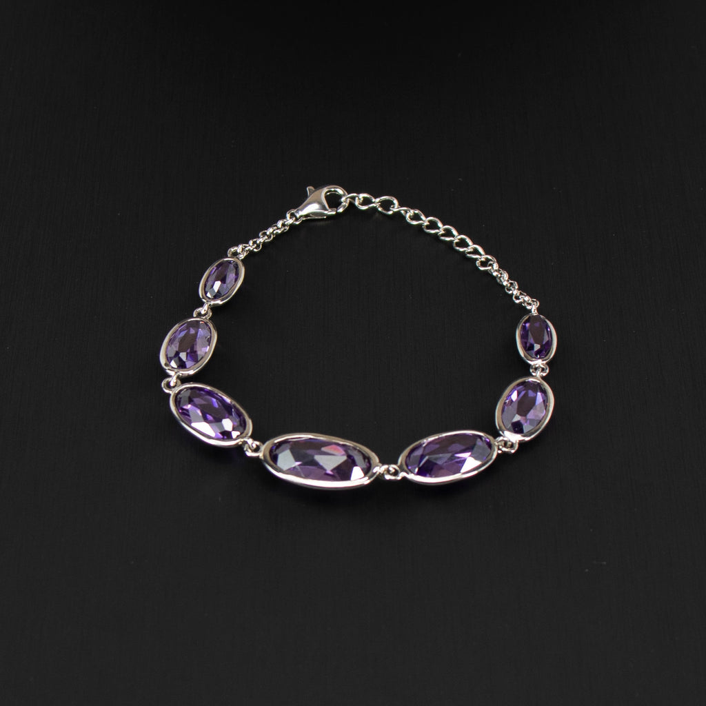 Tanzanite CZ Bracelet