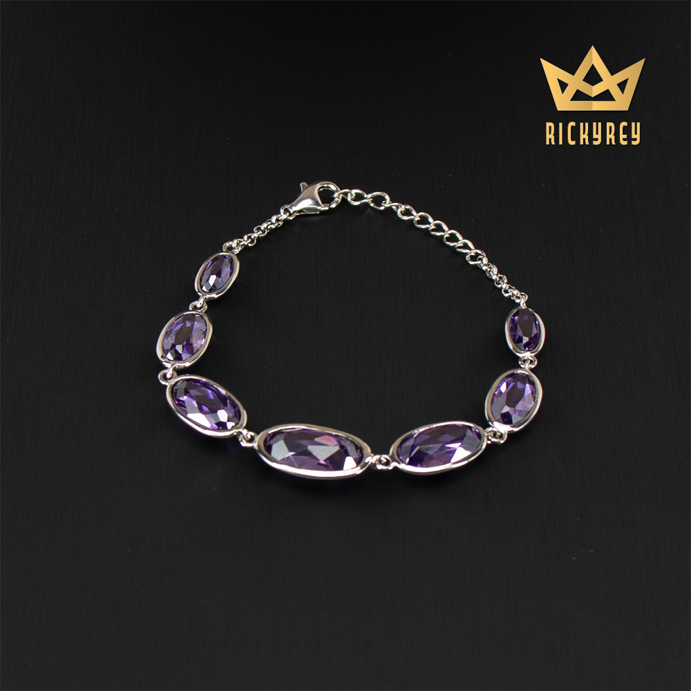 Tanzanite CZ Bracelet